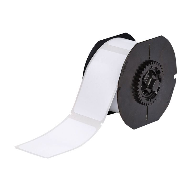 Brady B30 Series B-595 Pre-Cut Blank Sign Label 97.79 x 57.1mm - White