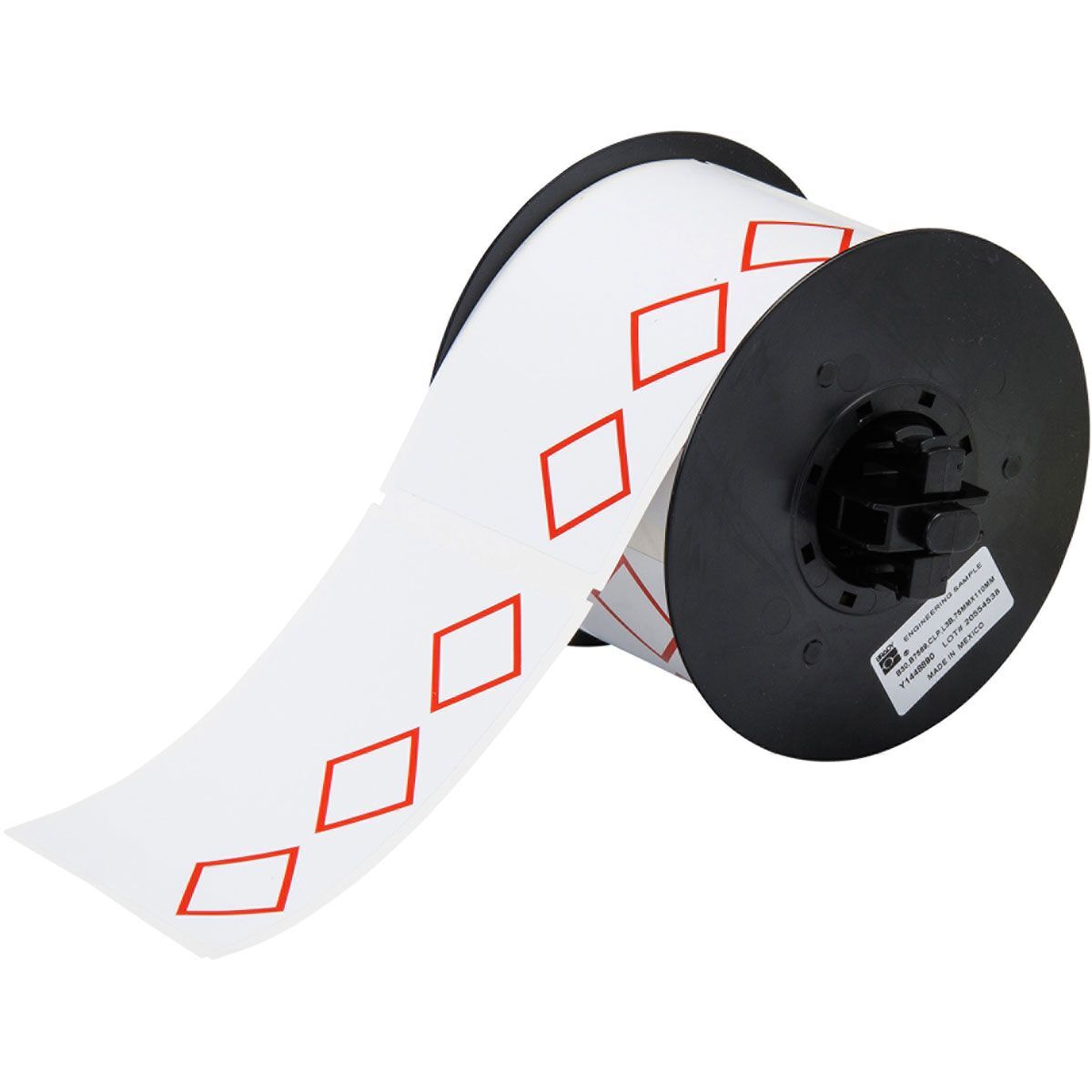 Brady B30 Series B-7569 Pre-Printed GHS/CLP L3B Chemical Label Roll 75 x 110mm