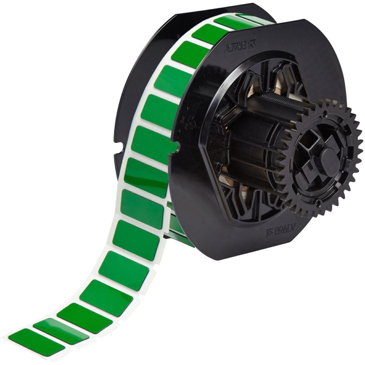 Brady B30EP-171-593-GN Raised Profile Rectangular Label 12.45 x 26.92 mm Green