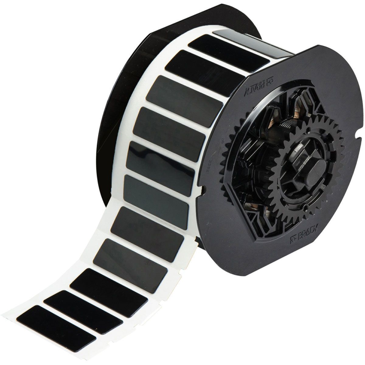 Brady B30EP-172-593-BK Raised Profile Rectangular Label 15.00 x 44.96 mm Black