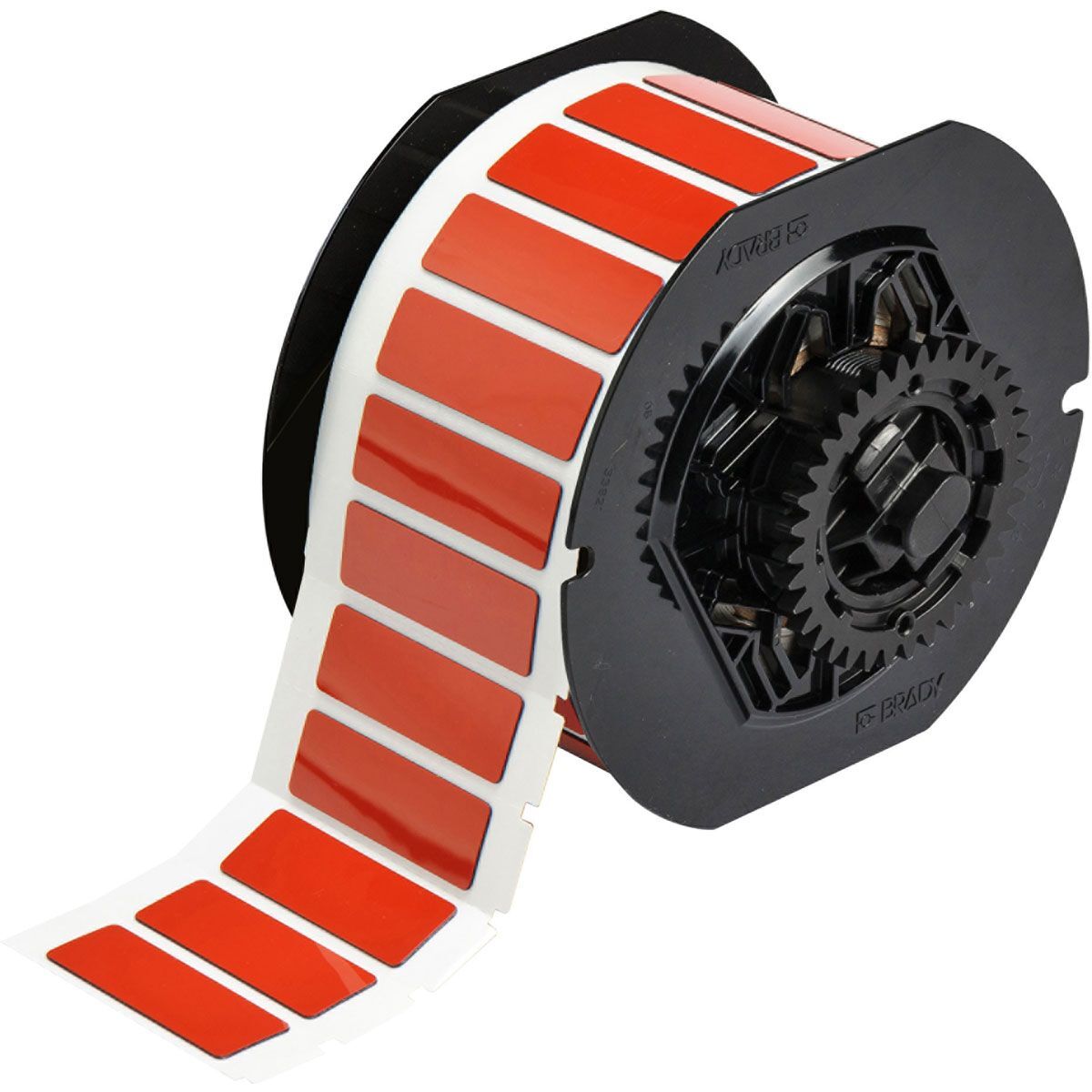 Brady B30EP-172-593-RD Raised Profile Rectangular Label 15.00 x 44.96 mm Red