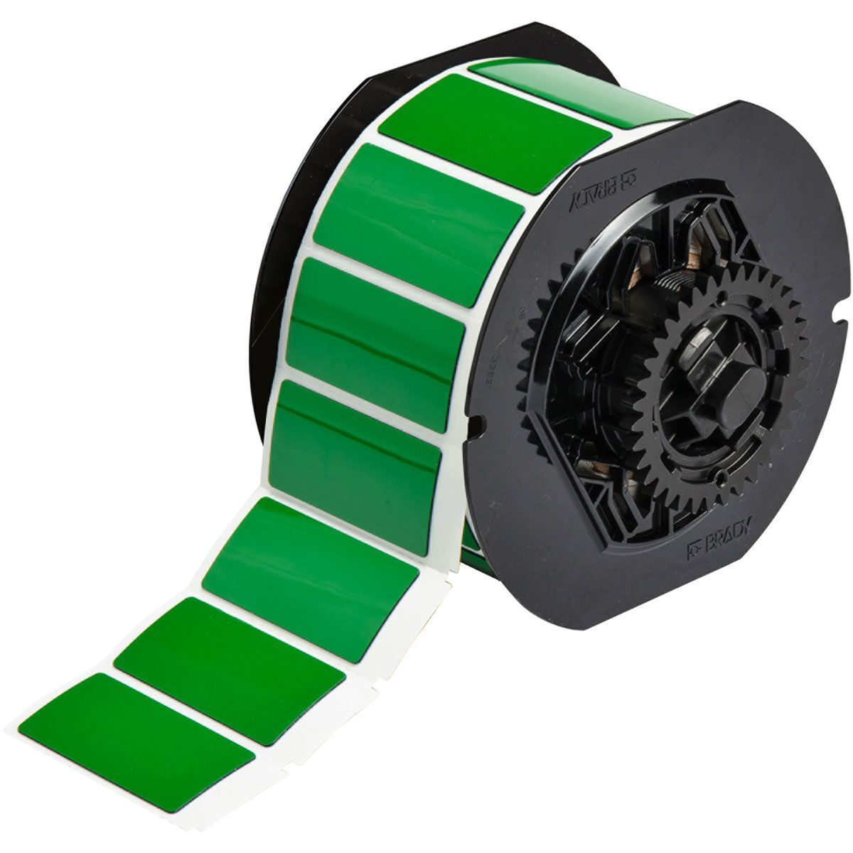 Brady B30EP-173-593-GN Raised Profile Rectangular Label 25.40 x 50.80 mm Green