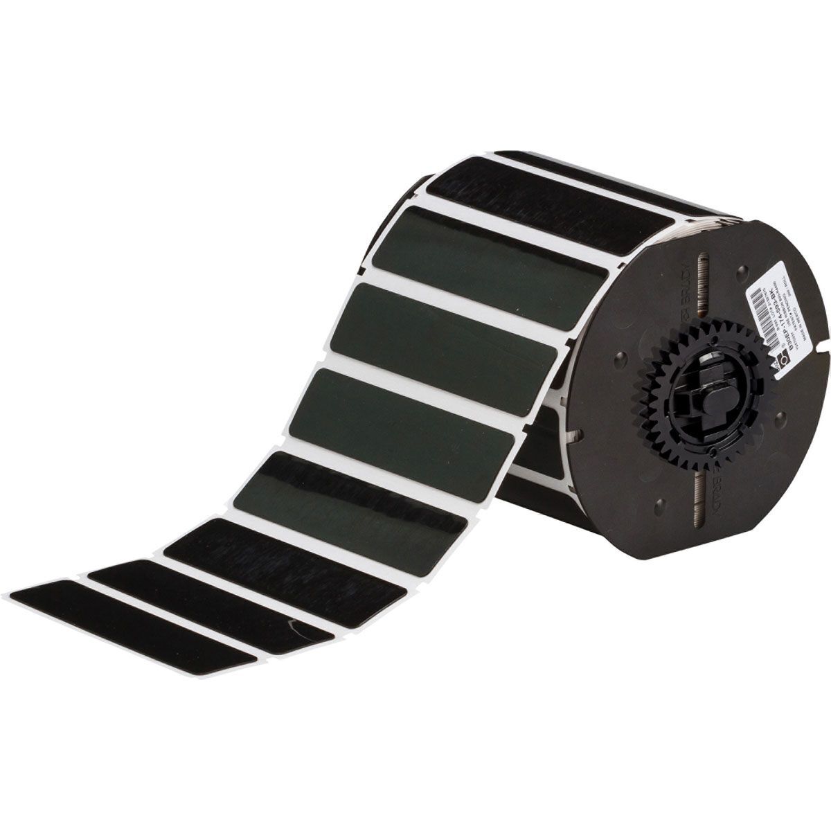 Brady B30EP-174-593-BK Raised Profile Rectangular Label 25.40 x 101.60 mm Black