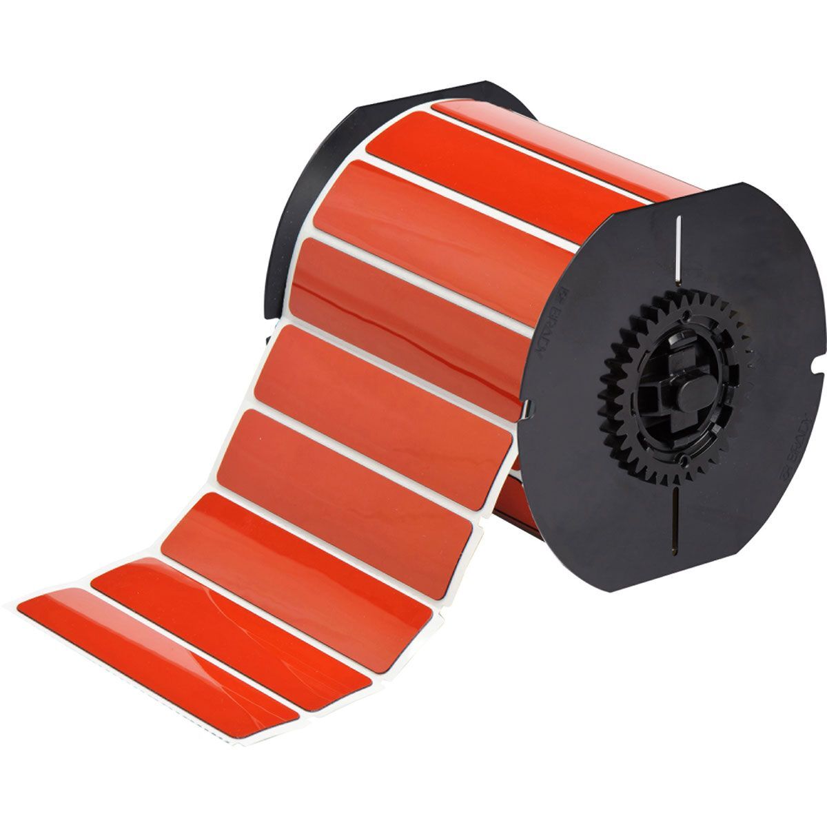 Brady B30EP-174-593-RD Raised Profile Rectangular Label 25.40 x 101.60 mm Red