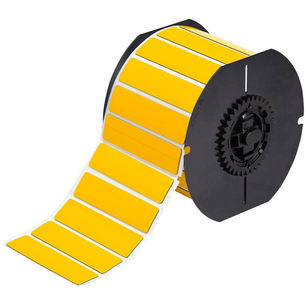 Brady B30EP-175-593-YL Raised Profile Rectangular Label 19.05 x 76.20 mm Yellow