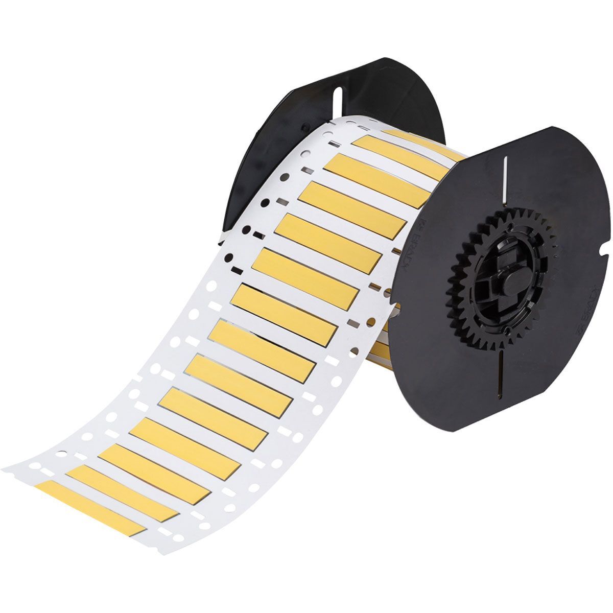 Brady B33-187-2-342YL PermaSleeve Heat Shrink Wire & Cable Polyolefin Label 50.80 x 8.51mm Yellow