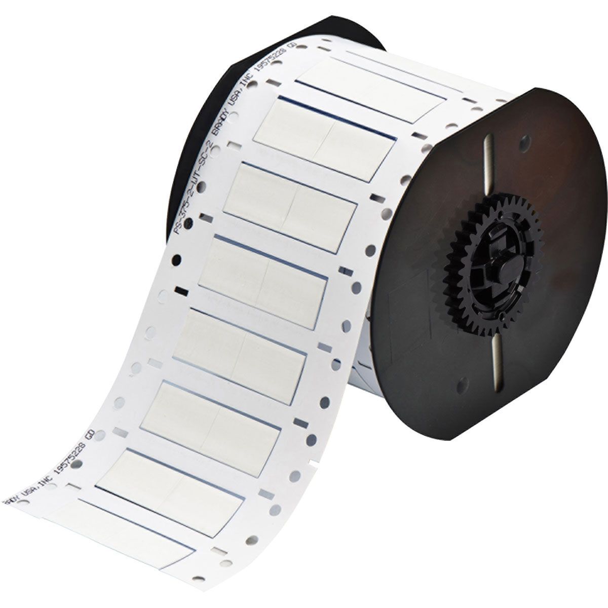 Brady B33-375-2-342-2 PermaSleeve Heat Shrink Wire & Cable Polyolefin Label 25.40 x 16.38mm White