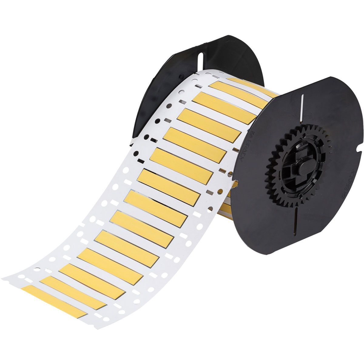 Brady B33D-187-2-342YL PermaSleeve Heat Shrink Wire & Cable Polyolefin Label 50.80 x 8.51mm Yellow