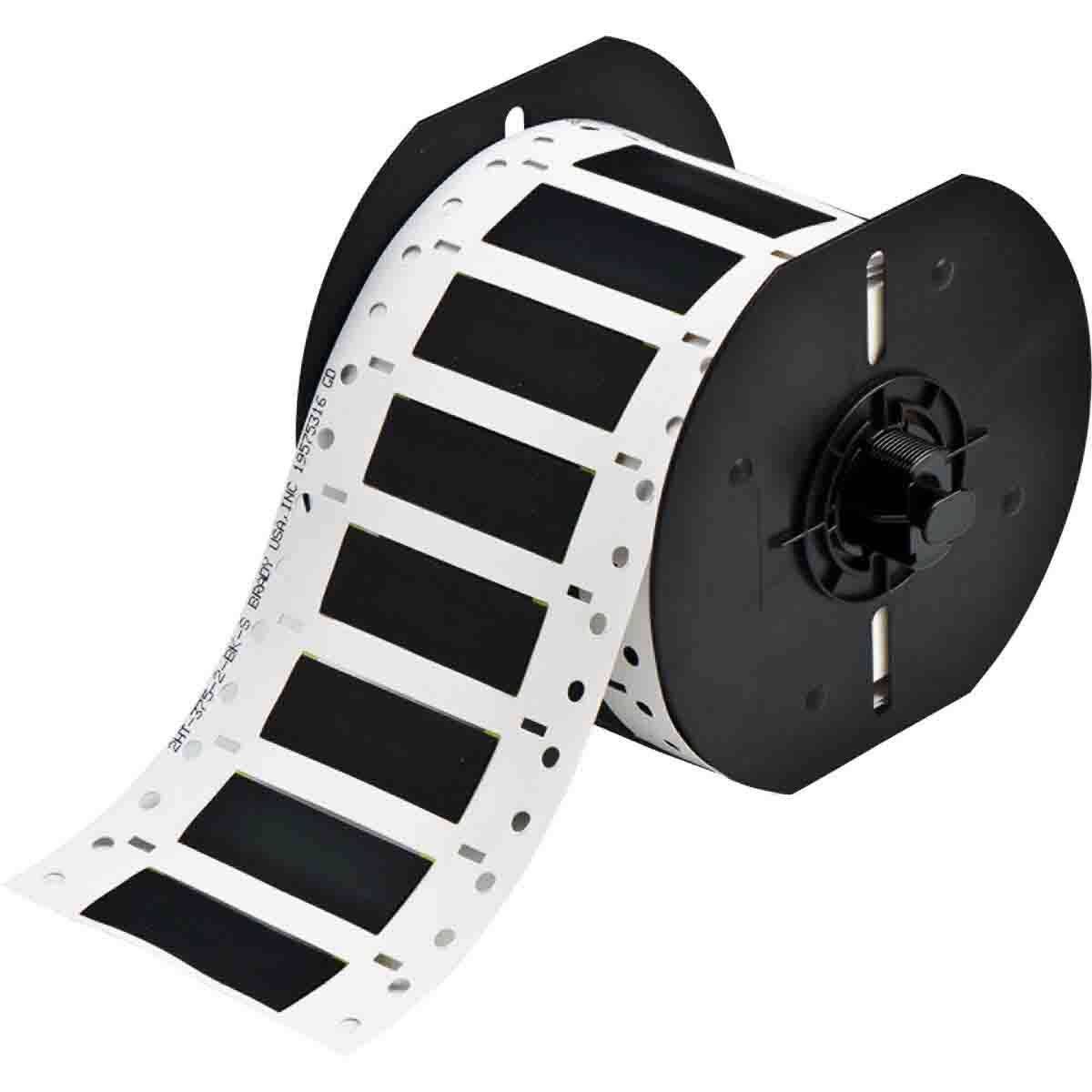 Brady B33D-375-2-345BK PermaSleeve High Temperature PVDF Wire Marking Sleeve 50.80 x 16.38mm Black