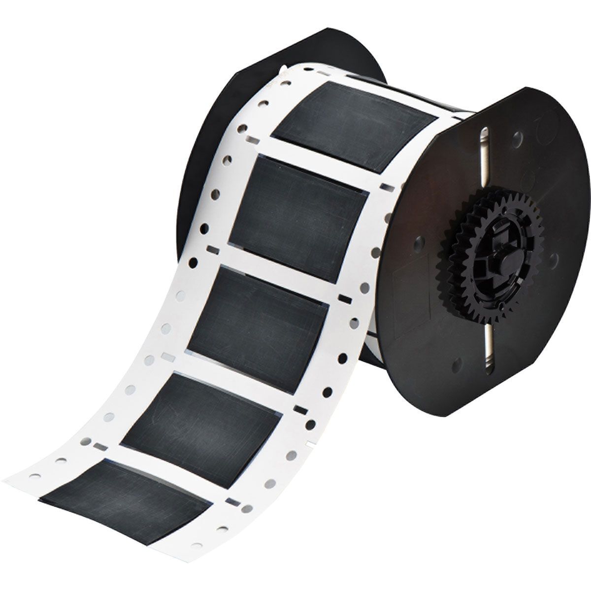 Brady B33D-750-2-342BK PermaSleeve Heat Shrink Wire & Cable Polyolefin Label 50.80 x 31.75mm Black