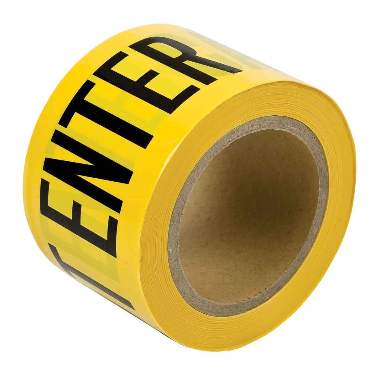 Brady Barricade Tape (B-912) Caution Do Not Enter 75mm x 60m