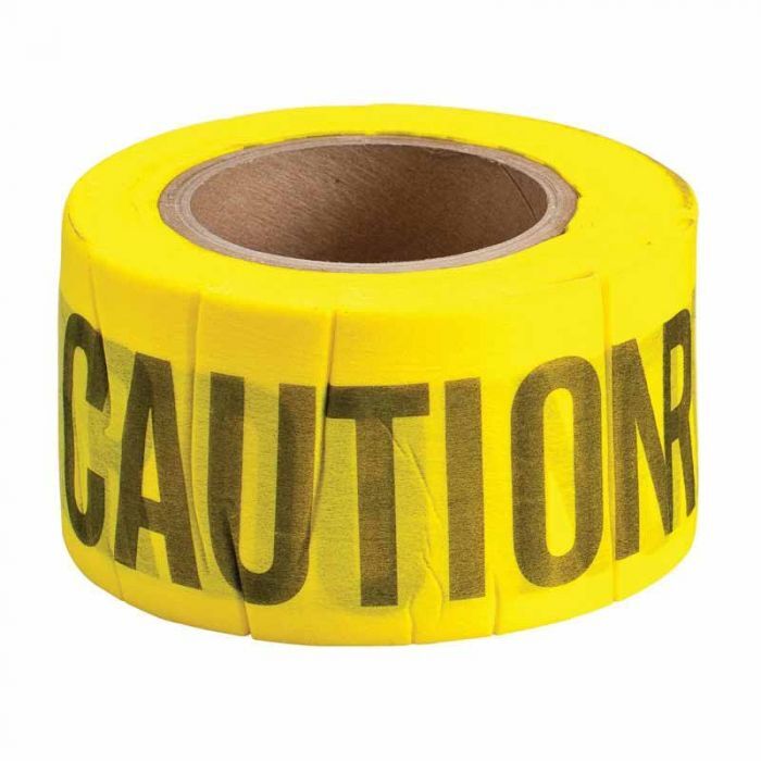 Brady Biodegradable Tape - Caution Do Not Enter 76mm x 45.7m