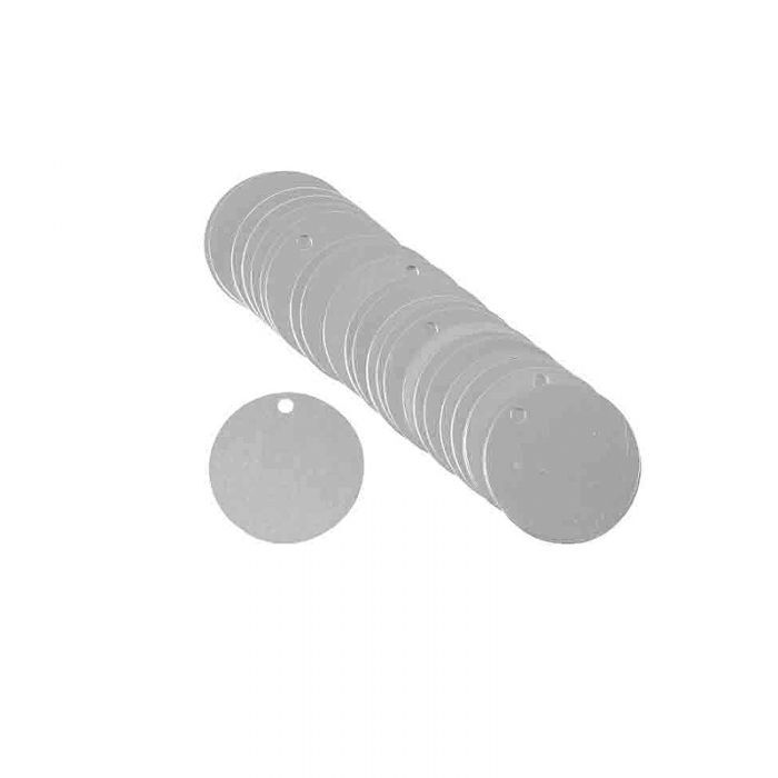 Brady Blank Metal Valve Tag - AIMS Industrial Supplies