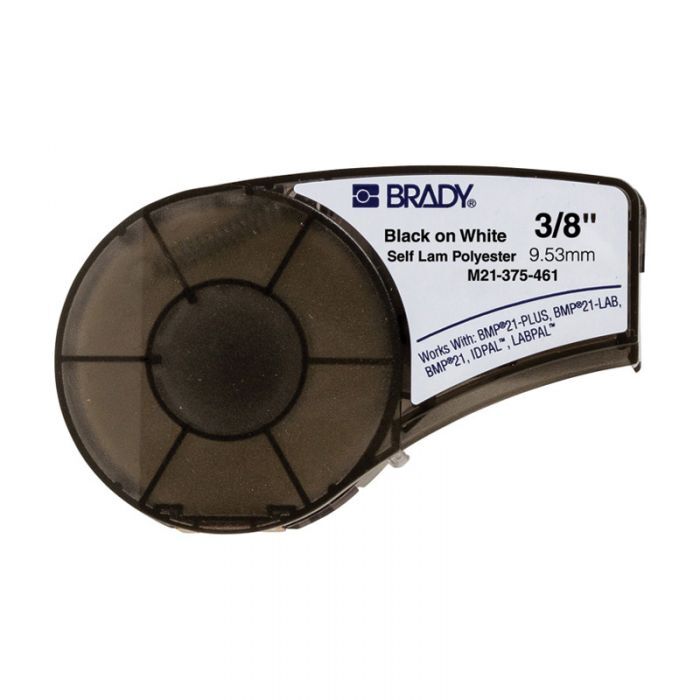 Brady BMP21  Plus Series B-461 Self-Laminating Polyester  Labels1