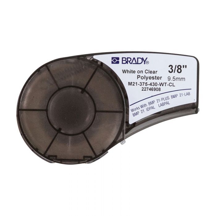 Brady BMP21 Series B - 430 Clear Polyester Labels - AIMS Industrial Supplies