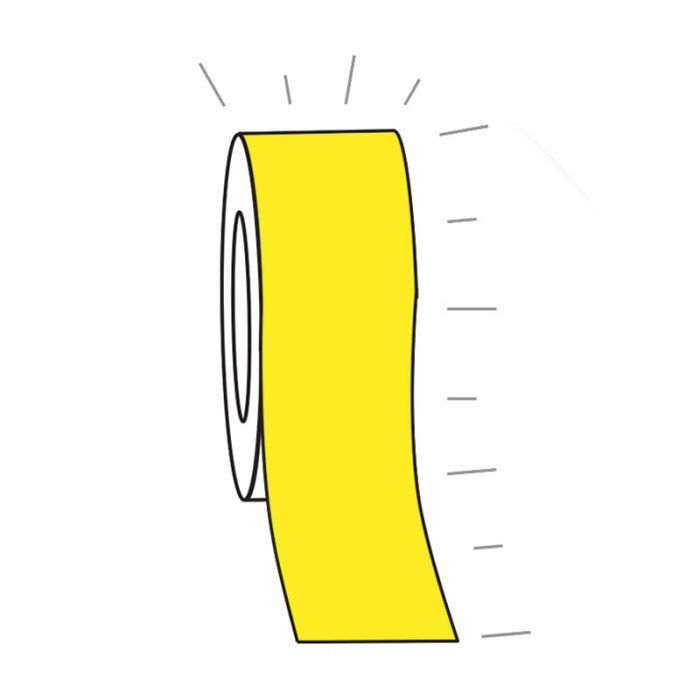 Brady Class 1 Ultra-High Intensity Exterior Tape 50mm Yellow