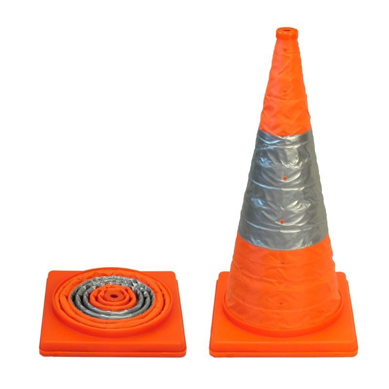 Brady Collapsible Safety Cone - 700mm Plastic Base
