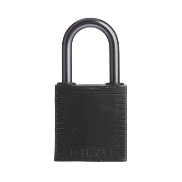 Brady Compact Safety Padlock Black