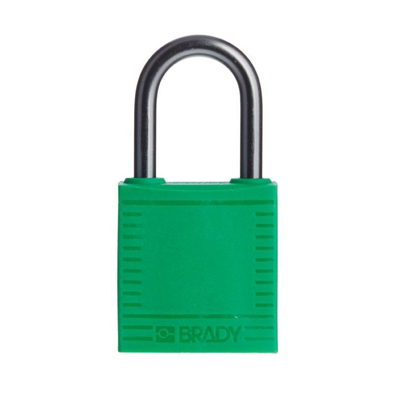 Brady Compact Safety Padlock Green