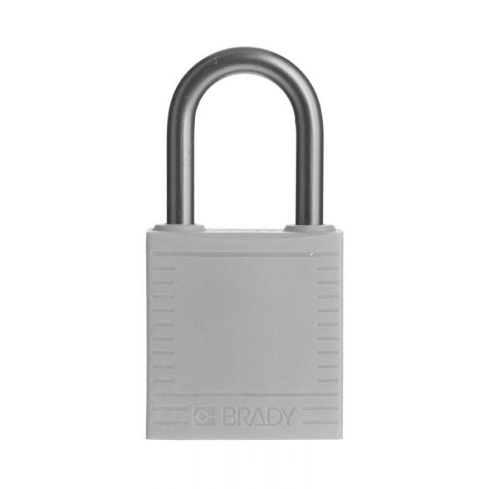 Brady Compact Safety Padlock Grey