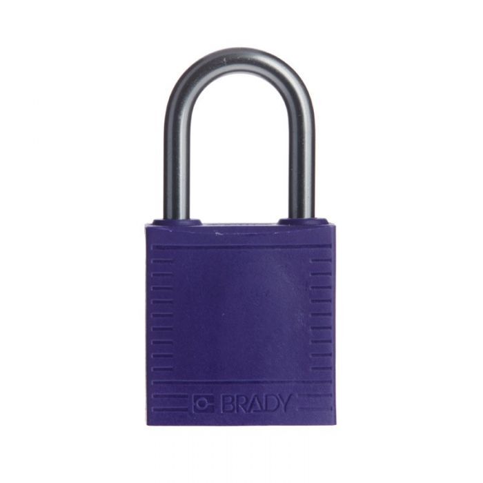Brady Compact Safety Padlock Purple