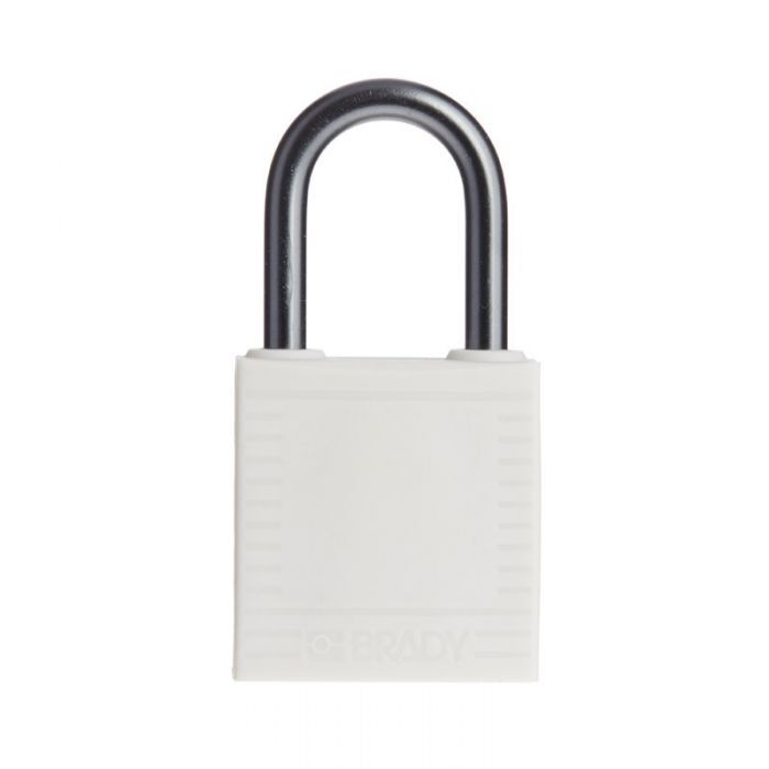 Brady Compact Safety Padlock White