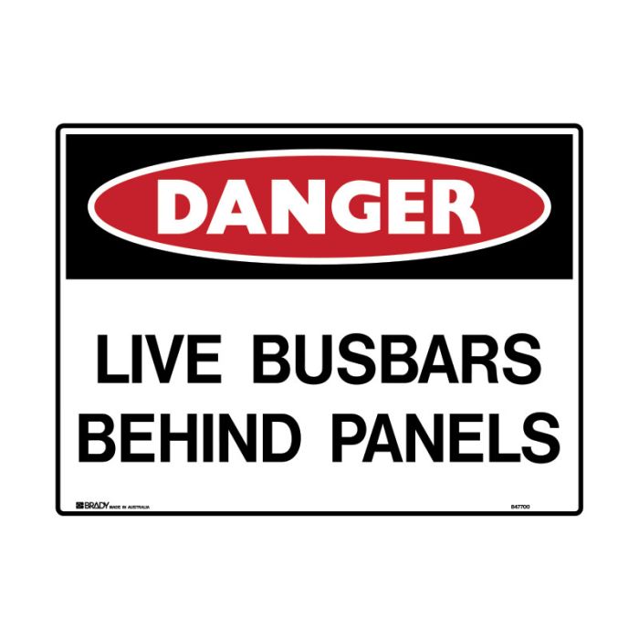 Brady Danger Mining Site Sign – Reflective Polypropylene - AIMS Industrial Supplies