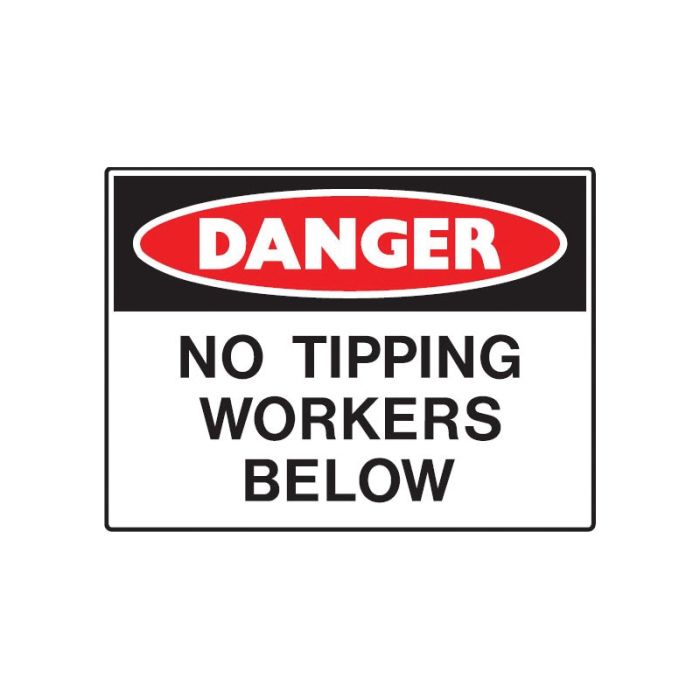 Brady Danger Mining Site Sign – Reflective Polypropylene - AIMS Industrial Supplies