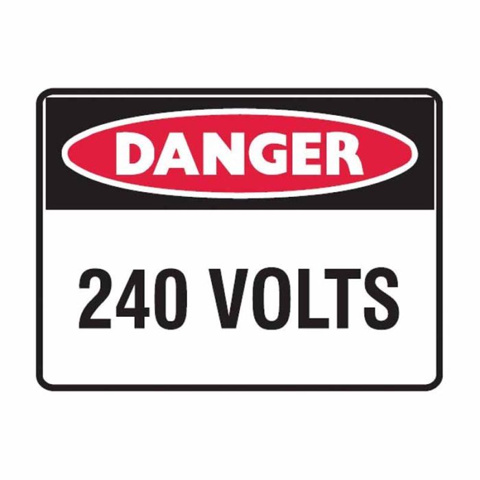 Brady Danger Mining Site Sign – Reflective Polypropylene - AIMS Industrial Supplies