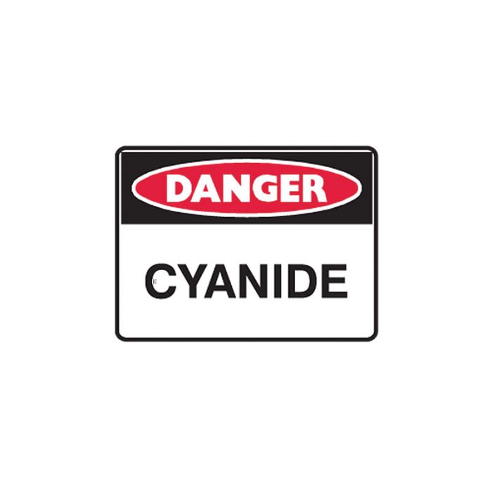 Brady Danger Mining Site Sign – Reflective Polypropylene - AIMS Industrial Supplies