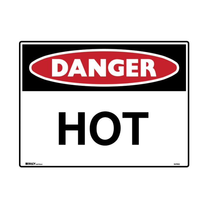 Brady Danger Mining Site Sign – Reflective Polypropylene - AIMS Industrial Supplies