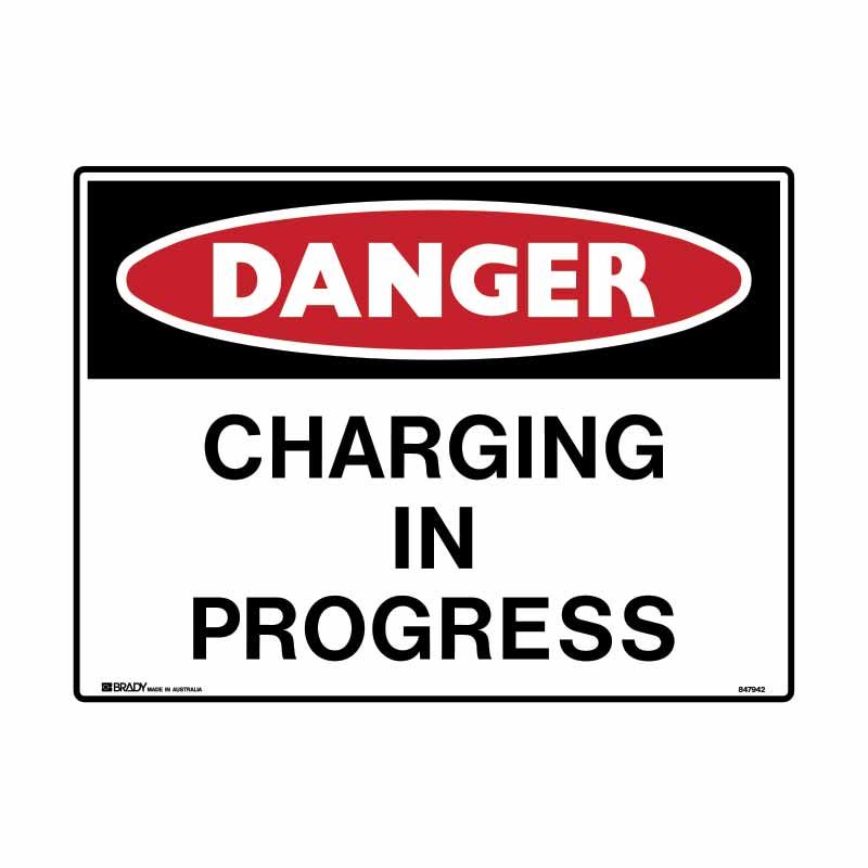 Brady Danger Mining Site Sign – Reflective Polypropylene - AIMS Industrial Supplies