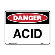 Brady Danger Sign - Acid - AIMS Industrial Supplies