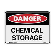 Brady Danger Sign - Chemical Storage1