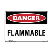 Brady Danger Sign - Flammable - AIMS Industrial Supplies