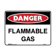 Brady Danger Sign - Flammable Gas - AIMS Industrial Supplies