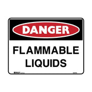 Brady Danger Sign - Flammable Liquids - AIMS Industrial Supplies