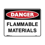 Brady Danger Sign - Flammable Materials1