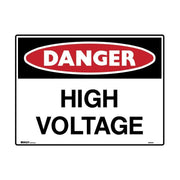 Brady Danger Sign - High Voltage - AIMS Industrial Supplies