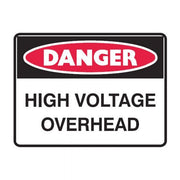 Brady Danger Sign - High Voltage Overhead - AIMS Industrial Supplies