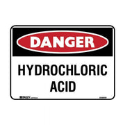 Brady Danger Sign - Hydrochloric Acid - AIMS Industrial Supplies