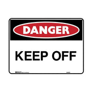 Brady Danger Sign - Keep Off - AIMS Industrial Supplies