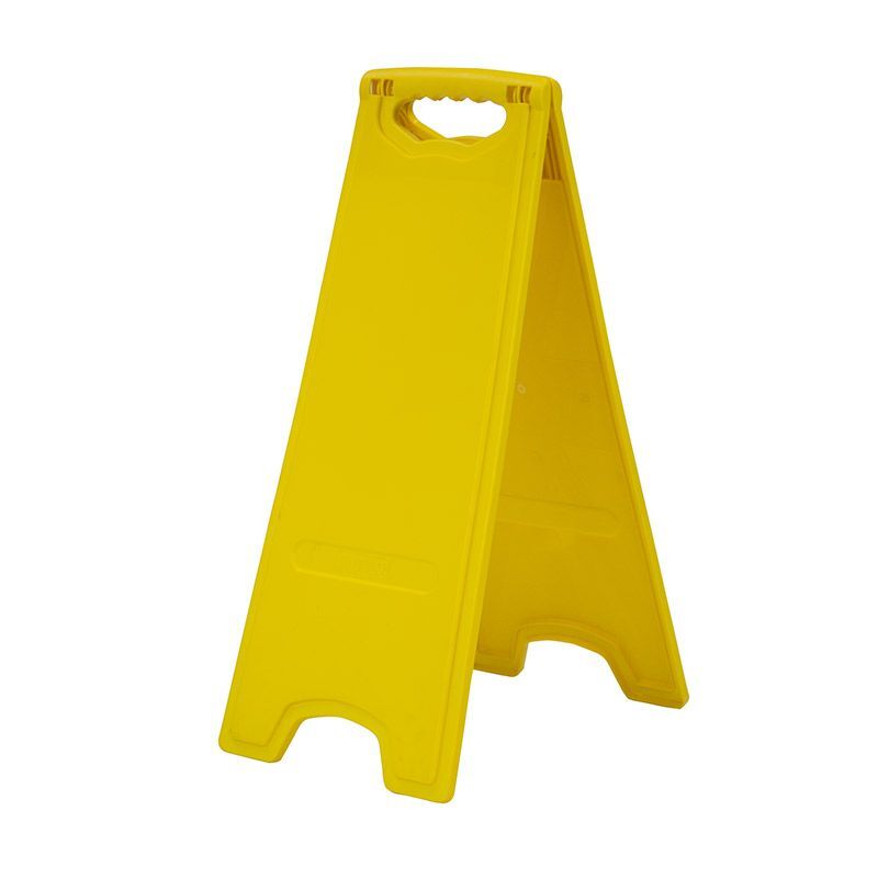 Brady Deluxe Floor Stand Blank Yellow 670 x 280mm
