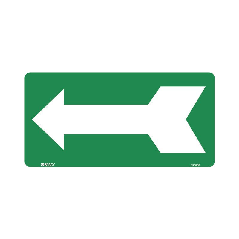 Brady Directional Sign - AIMS Industrial Supplies