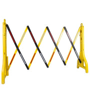 Brady Economy Plastic Expanding Barrier - Yellow/Black
