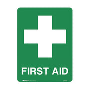 Brady Emergency Information Sign - First Aid - AIMS Industrial Supplies