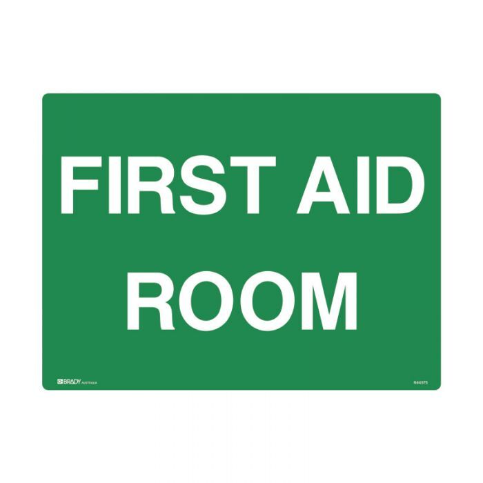 Brady Emergency Information Sign - First Aid Room - AIMS Industrial Supplies