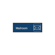 Brady Engraved Office Sign - Mailroom + Symbol (Gravoply) - AIMS Industrial Supplies