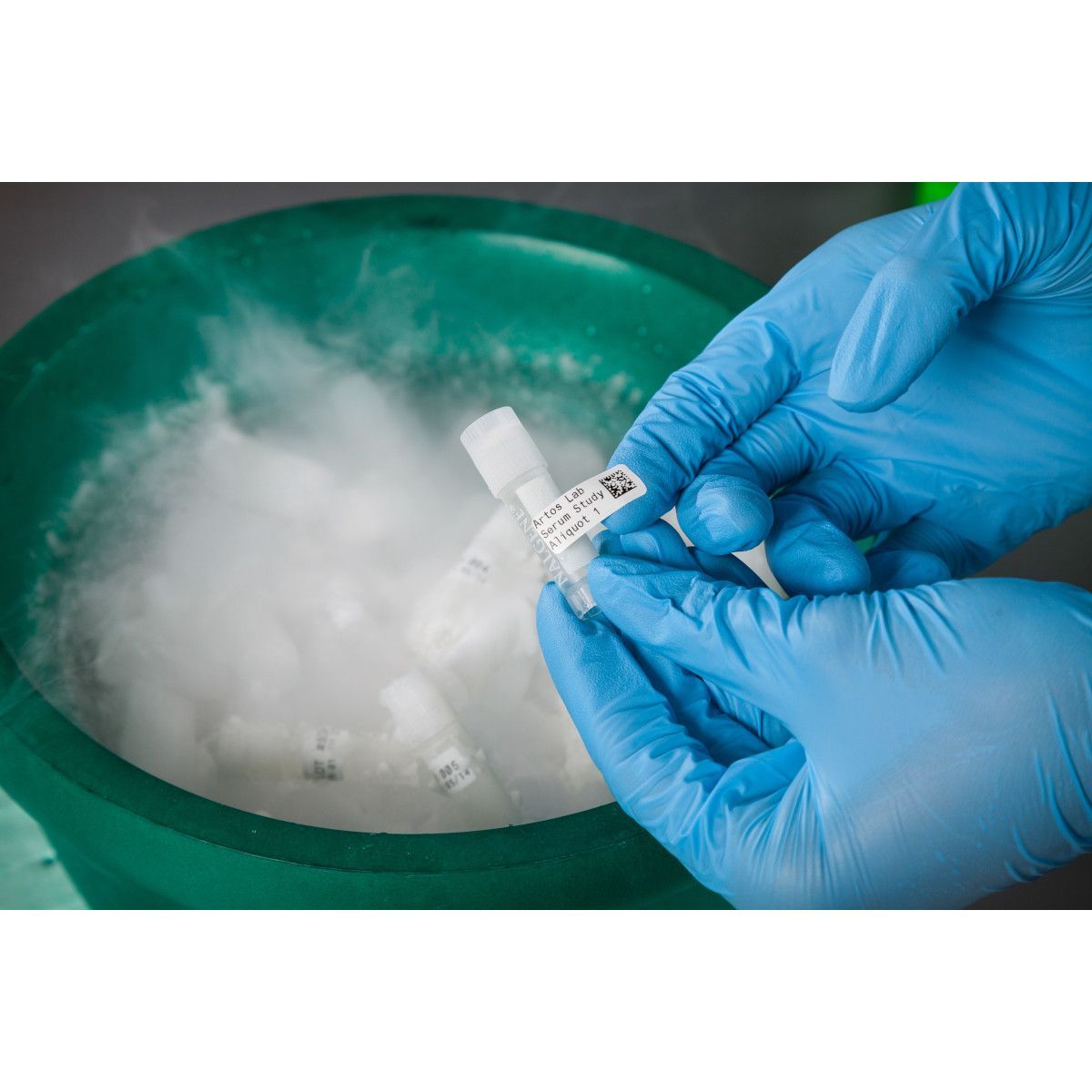 Brady FreezerBondz Cryogenic Matte Polyester Label - AIMS Industrial Supplies