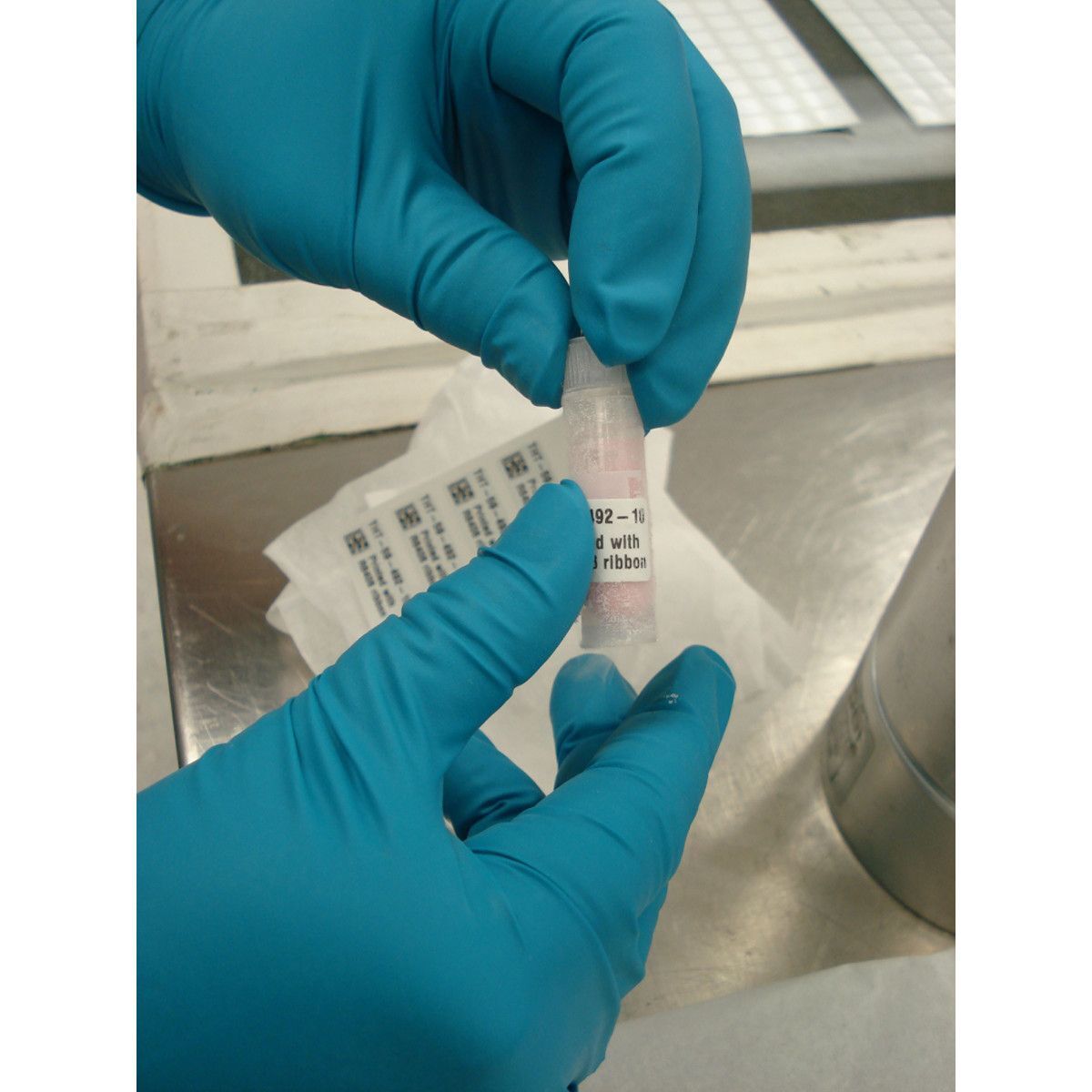 Brady FreezerBondz Ultra - Thin Cryogenic Polyester Label - AIMS Industrial Supplies